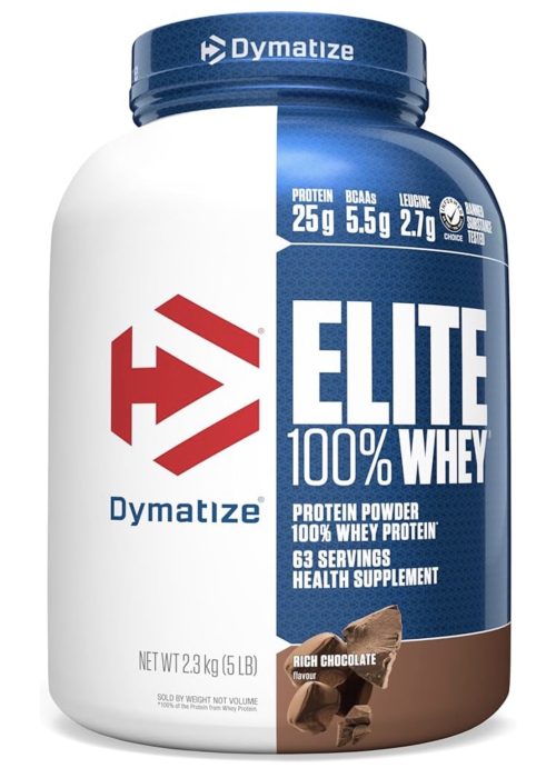 Elite 100% Whey Protein (2.3kg) Dymatize - Chocolate