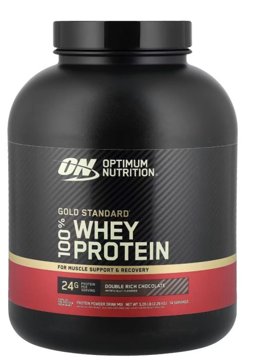 Gold Standard® 100% Proteína Whey, Chocolate Extra Forte, 2,29 kg (5,05 lb)